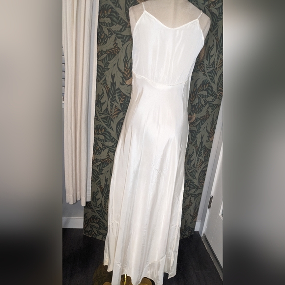 Vintage Cream Chemise Slip - Picture 7 of 10